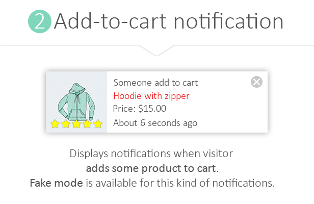 Add-to-cart notification